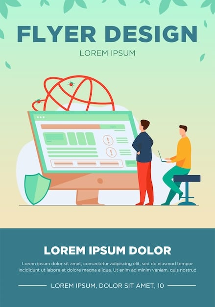 A graphic illustrating how a VPN works. On one side, there's a computer sending data through an encrypted tunnel to a VPN server in the US. On the other side, the VPN server is accessing a streaming service, making it appear as though the user is located in the US.