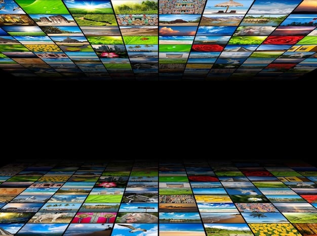 A collage showcasing various Asian drama streaming platforms logos, including Viki, Tubi, and YouTube, arranged neatly on a background representing a TV screen. This highlights the variety of services available for streaming Asian dramas.