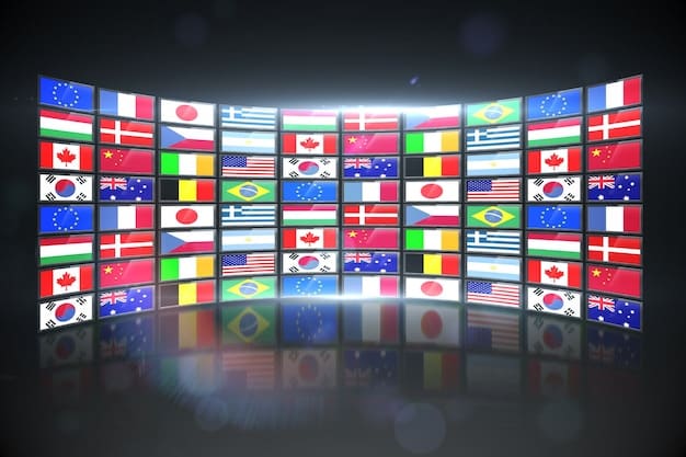 A screenshot of a popular K-drama streaming service interface showing a variety of K-drama titles with different regional availability flags.