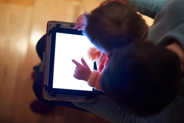 A user navigating a streaming service's account settings on a tablet, specifically looking at a 'Manage Devices' or 'Security Activity' section, with a clear focus on the screen for clarity.