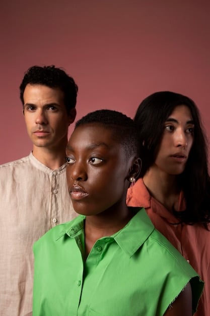 A group of diverse characters standing together, facing a common threat, symbolizing the importance of teamwork and resilience in overcoming challenges within a drama.