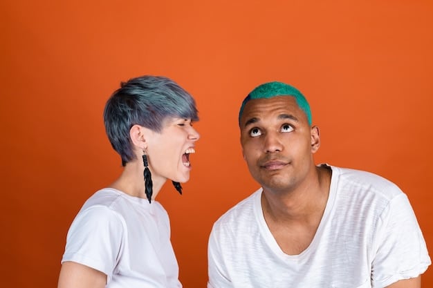 A close-up shot of two characters in a tense conversation, their facial expressions conveying a mix of anger and sadness.