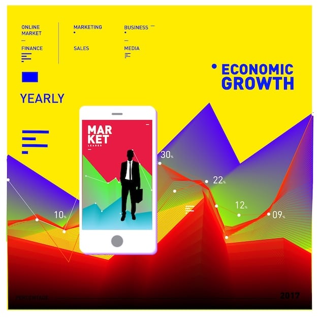 A detailed infographic showing upward-trending graphs and charts, specifically illustrating the growth of digital music streaming revenue and K-drama viewership projections, with subtle Korean design elements in the background to indicate the source of the data.