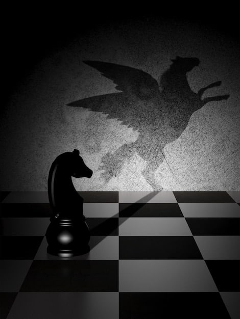 A stylized image showing a chessboard with K-Drama OST album covers as pieces, some falling over, representing the risks and strategic planning involved in investment.