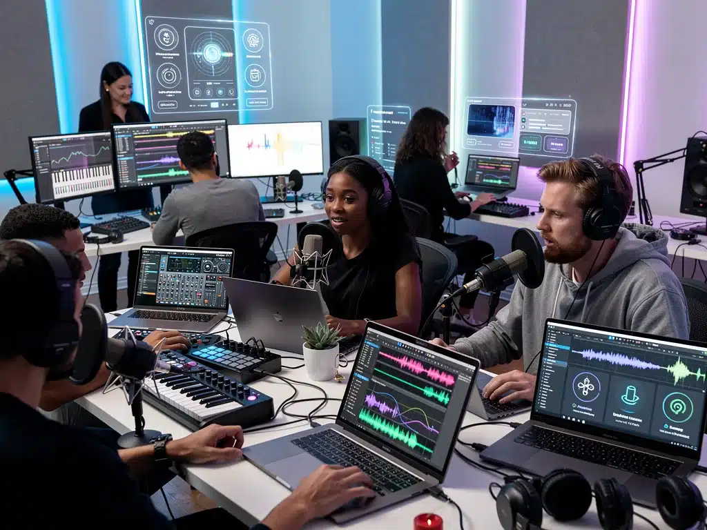 Audio Content Production: 7 Tools Saving US Creators 15 Hours Weekly